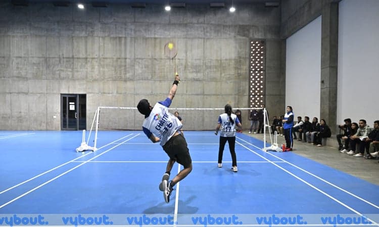 Badminton with Chaitu